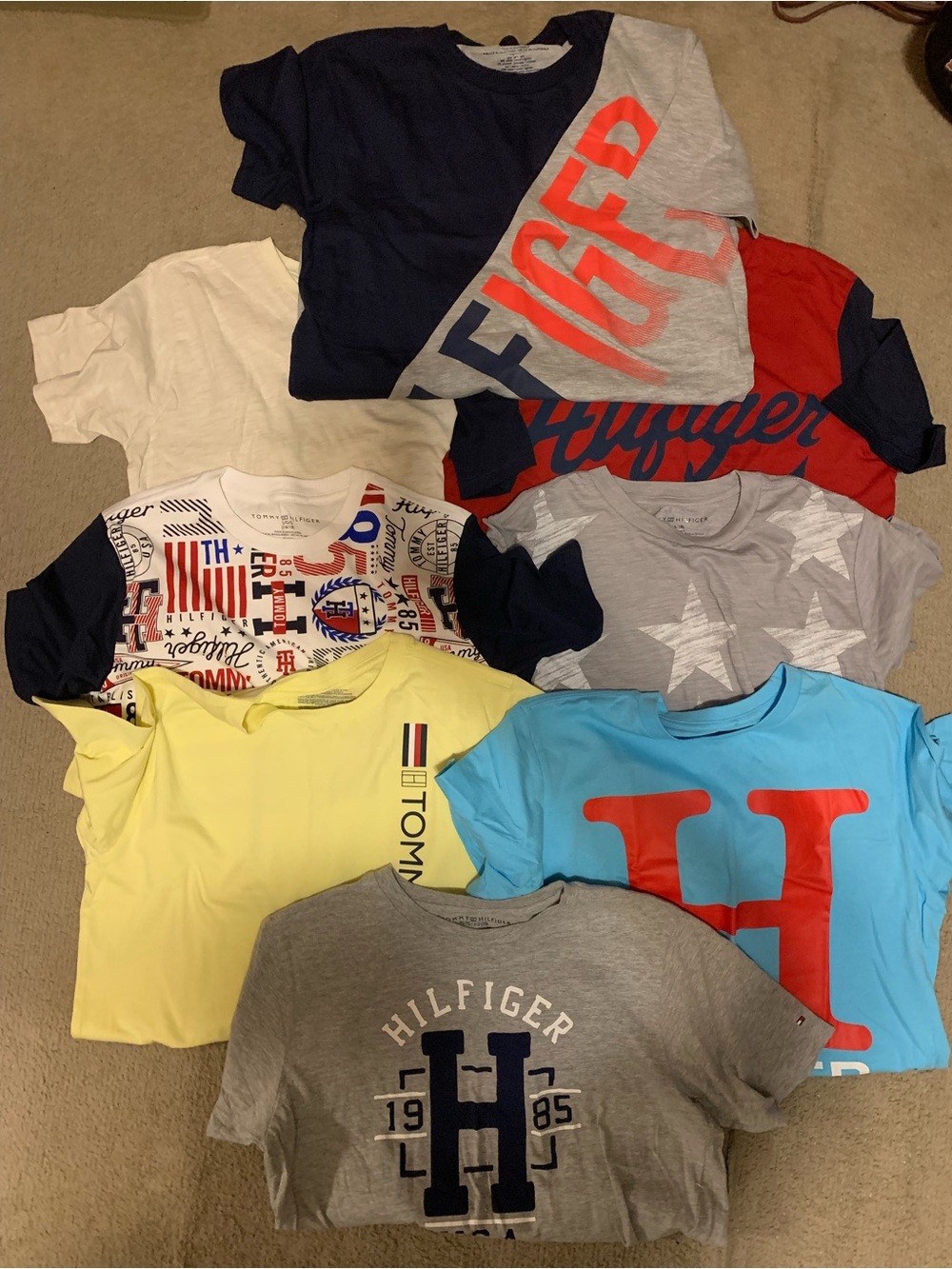 Youth Tommy Hilfiger Short Sleeve T Shirt Bundle